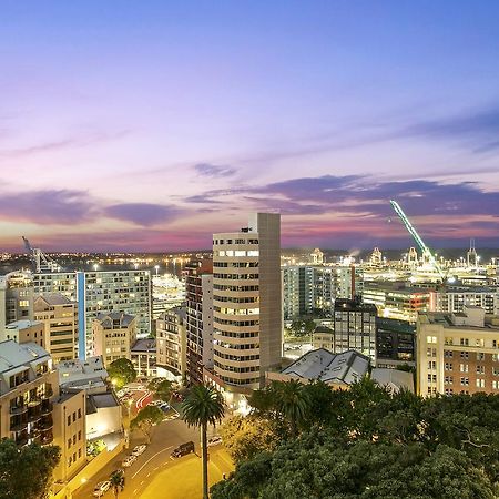 Central 12Th Floor Apt With City & Harbour Views Auckland Exterior photo