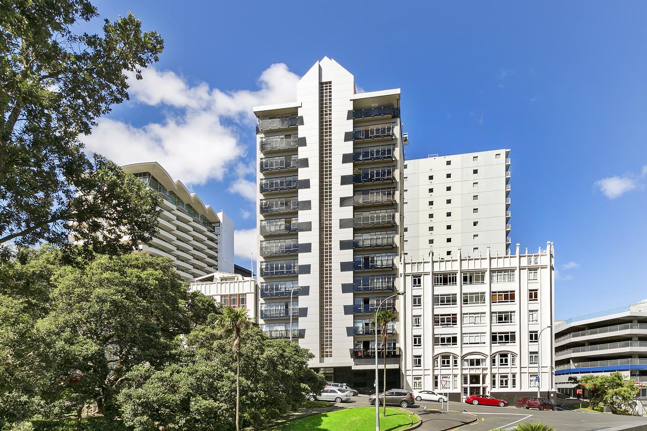 Central 12Th Floor Apt With City & Harbour Views Auckland Exterior photo